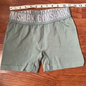 Gymshark sage green shorts